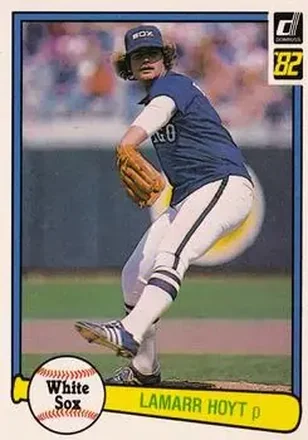 1982 Donruss #117 - LaMarr Hoyt - Chicago White Sox