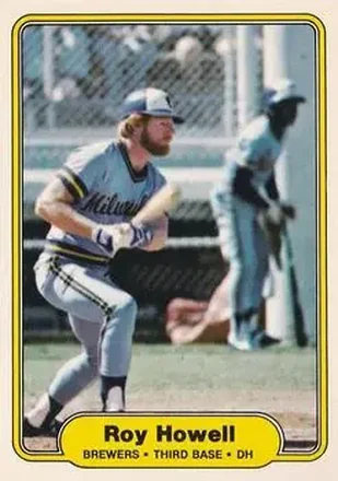 1982 Fleer #145 - Roy Howell - Milwaukee Brewers 1982 Fleer #145 - Roy Howell - Milwaukee Brewers