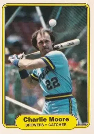 1982 Fleer #150 - Charlie Moore - Milwaukee Brewers 1982 Fleer #150 - Charlie Moore - Milwaukee Brewers