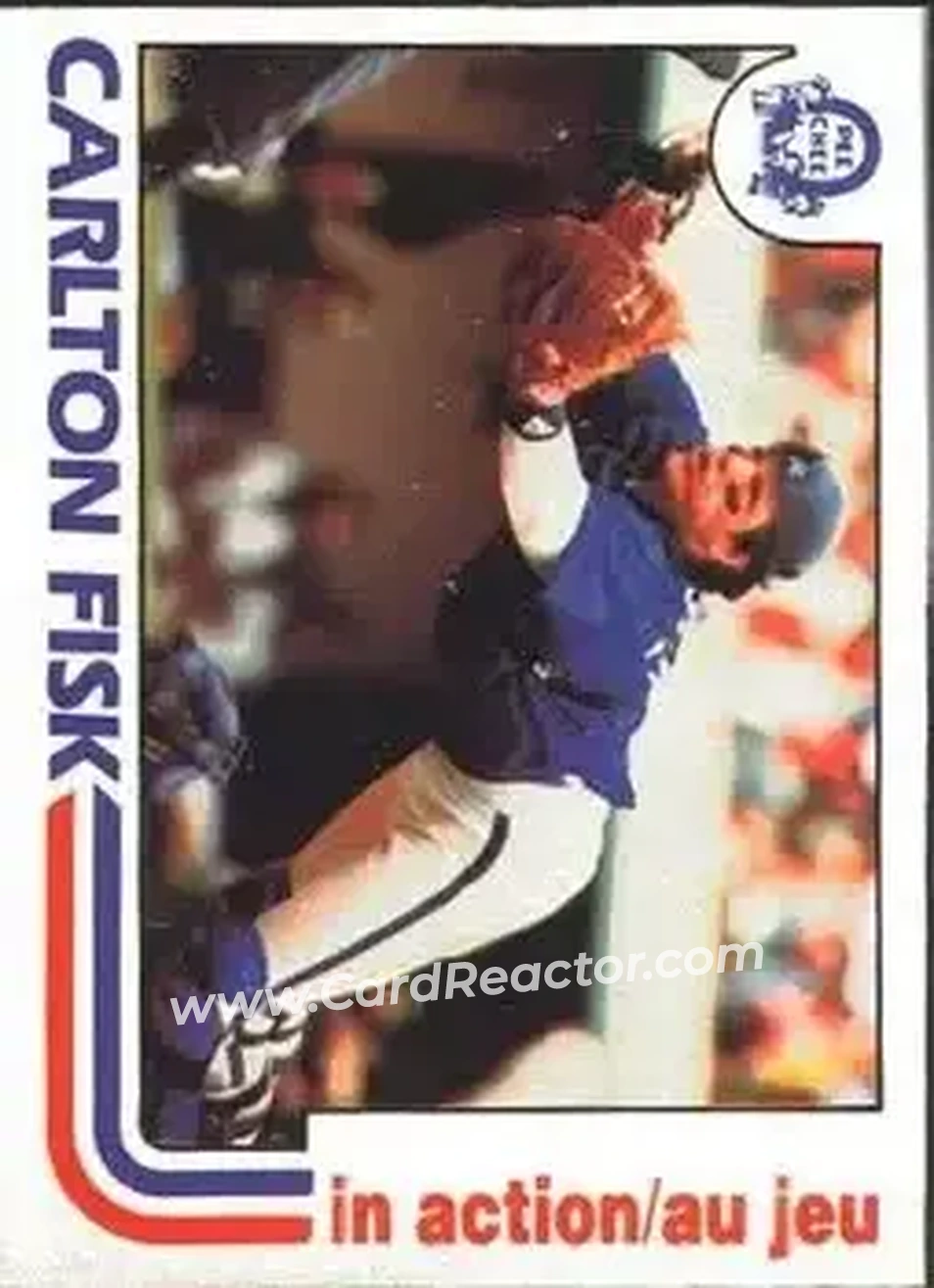 1982 O-Pee-Chee #111 - Carlton Fisk - Chicago White Sox - Front 1982 O-Pee-Chee #111 - Carlton Fisk - Chicago White Sox - Front