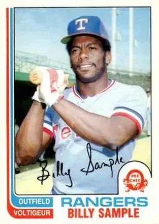 1982 O-Pee-Chee #112 - Billy Sample - Texas Rangers