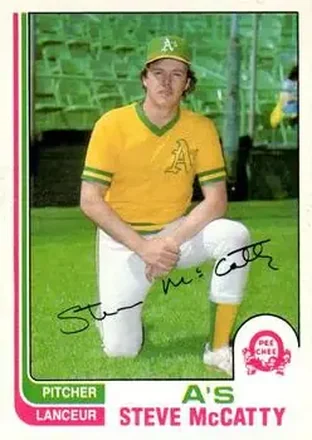1982 O-Pee-Chee #113 - Steve McCatty - Oakland Athletics