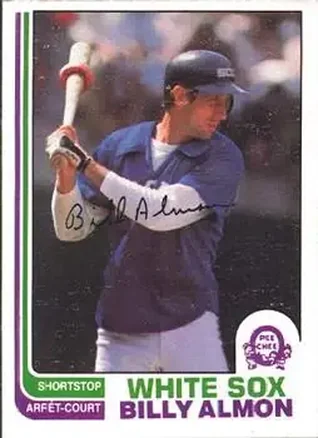 1982 O-Pee-Chee #119 - Bill Almon - Chicago White Sox