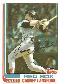 1982 Topps feature card
