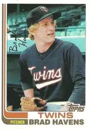 1982 Topps #92 - Brad Havens - Minnesota Twins 1982 Topps #92 - Brad Havens - Minnesota Twins