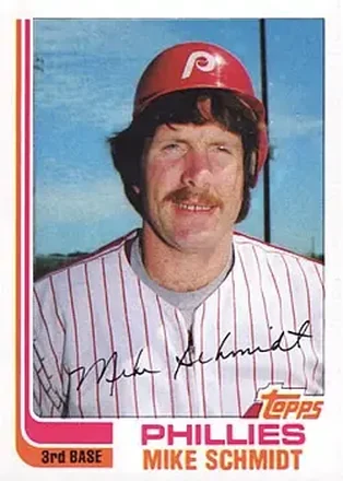1982 Topps #100 - Mike Schmidt - Philadelphia Phillies 1982 Topps #100 - Mike Schmidt - Philadelphia Phillies