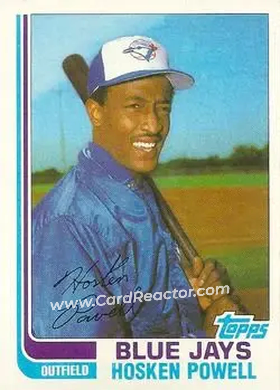 1982 Topps Traded #91T - Hosken Powell - Toronto Blue Jays