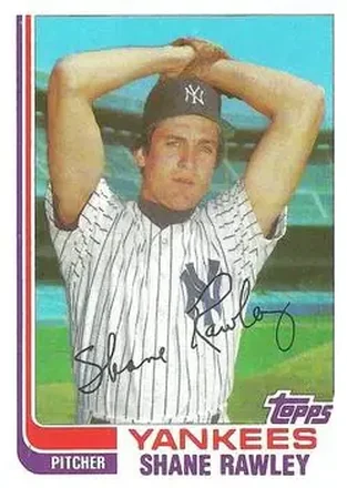 1982 Topps Traded #95T - Shane Rawley - New York Yankees