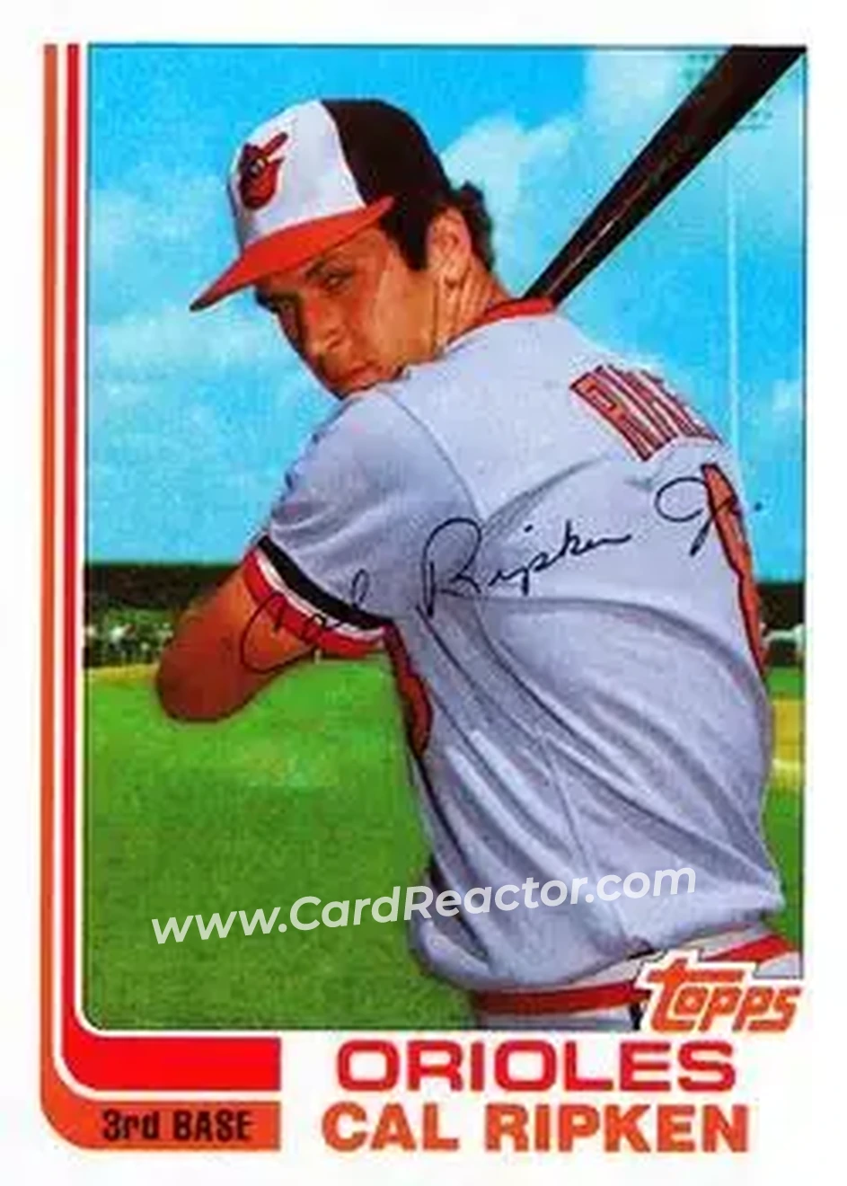 1982 Topps Traded #98T - Cal Ripken - Baltimore Orioles - Front