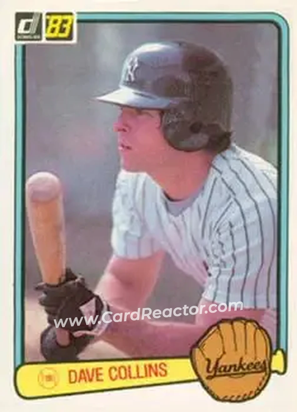 1983 Donruss #234 - Dave Collins - New York Yankees - Front