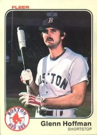 1983 Fleer #185 - Glenn Hoffman - Boston Red Sox