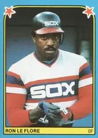 1983 Fleer Star Stickers #151 - Ron LeFlore - Chicago White Sox