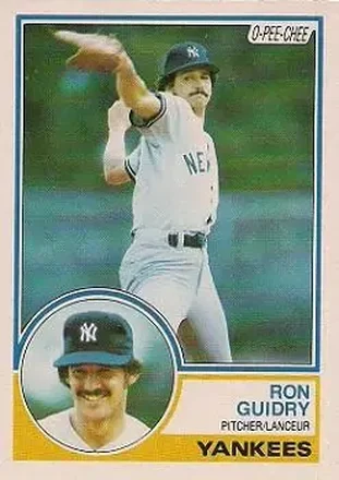 1983 O-Pee-Chee #104 - Ron Guidry - New York Yankees 1983 O-Pee-Chee #104 - Ron Guidry - New York Yankees