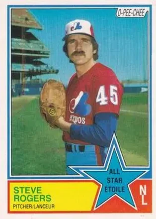 1983 O-Pee-Chee #106 - Steve Rogers - Montreal Expos 1983 O-Pee-Chee #106 - Steve Rogers - Montreal Expos