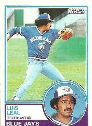 1983 O-Pee-Chee #109 - Luis Leal - Toronto Blue Jays