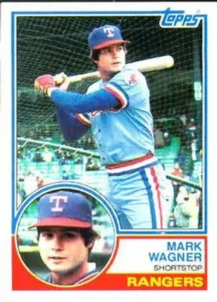 1983 Topps #144 - Mark Wagner - Texas Rangers