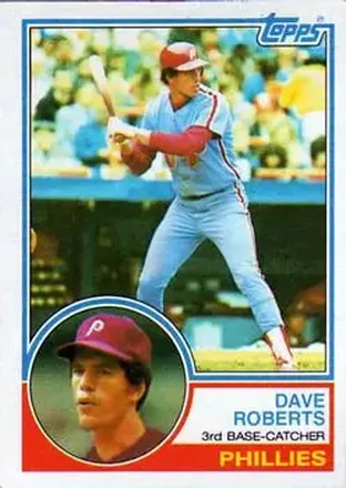 1983 Topps #148 - Dave Roberts - Philadelphia Phillies 1983 Topps #148 - Dave Roberts - Philadelphia Phillies