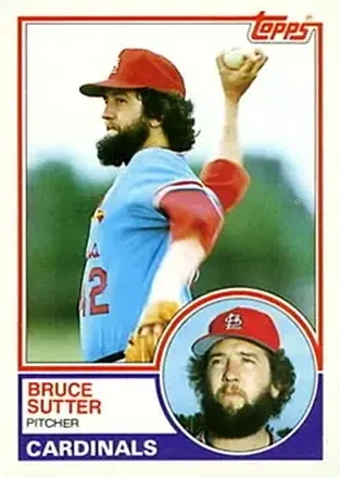 1983 Topps #150 - Bruce Sutter - St. Louis Cardinals