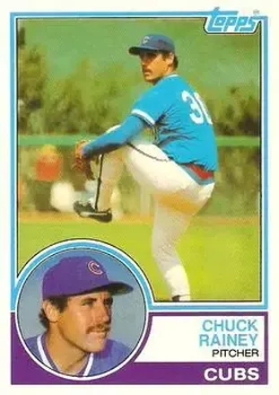1983 Topps Traded #92T - Chuck Rainey - Chicago Cubs