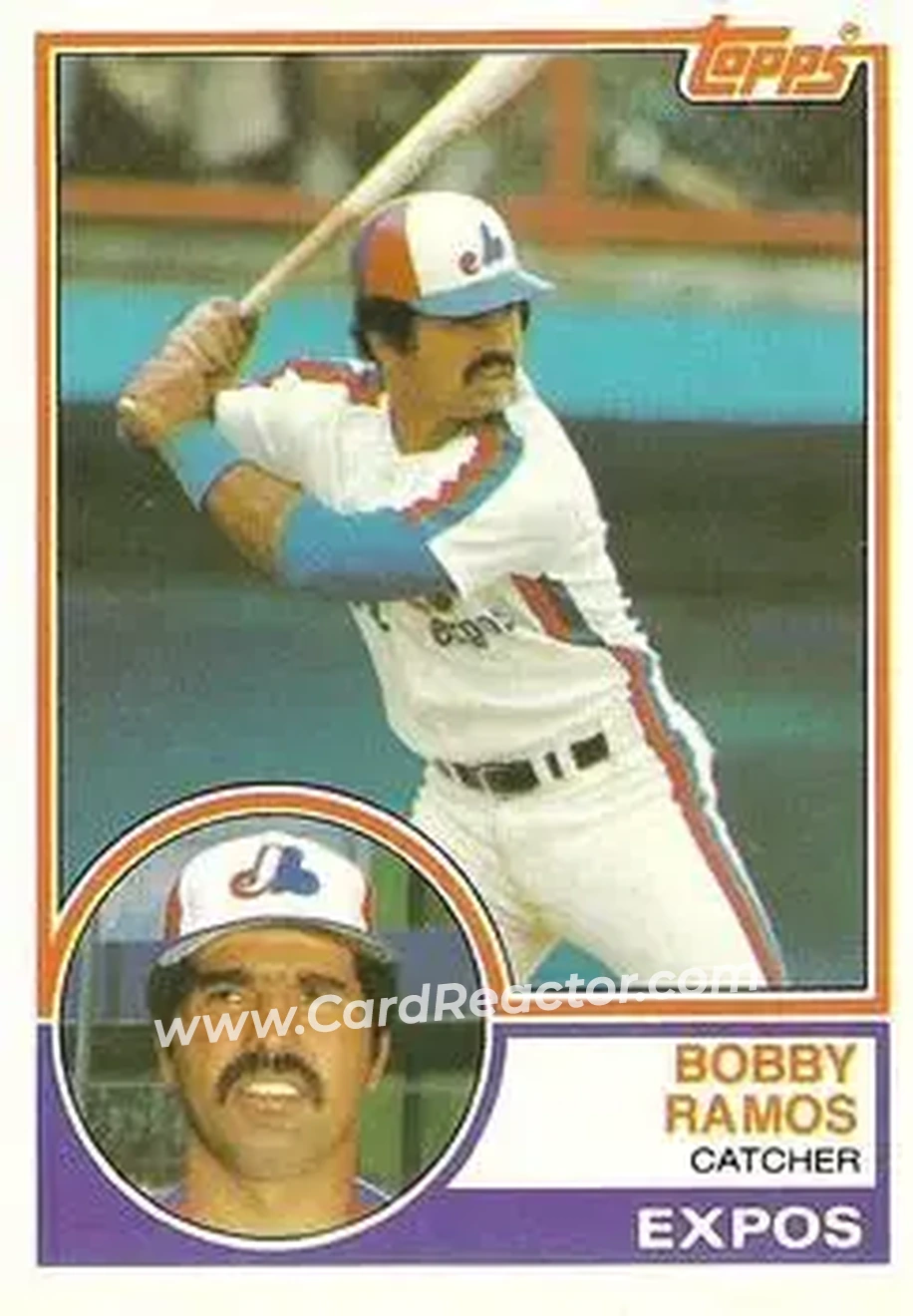 1983 Topps Traded #93T - Bobby Ramos - Montreal Expos - Front