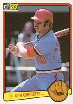 1983 Donruss feature card