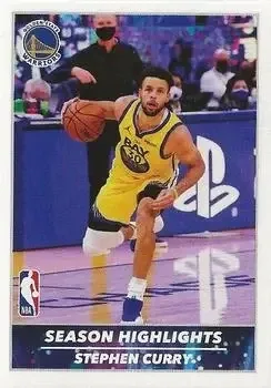 2021-22 Panini NBA Sticker & Card Collection (European Edition) #2 Stephen Curry