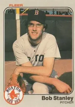 1983 Fleer #195 - Bob Stanley - Boston Red Sox
