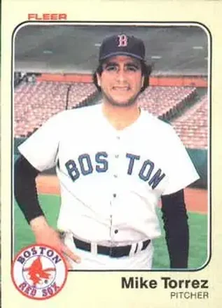 1983 Fleer #197 - Mike Torrez - Boston Red Sox
