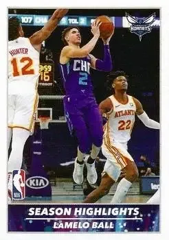 2021-22 Panini NBA Sticker & Card Collection (European Edition) #3 LaMelo Ball