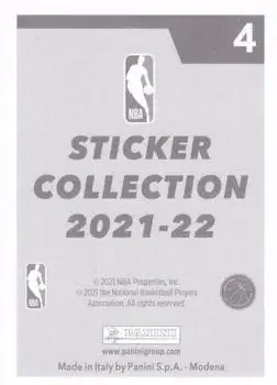 Back of Damian Lillard
