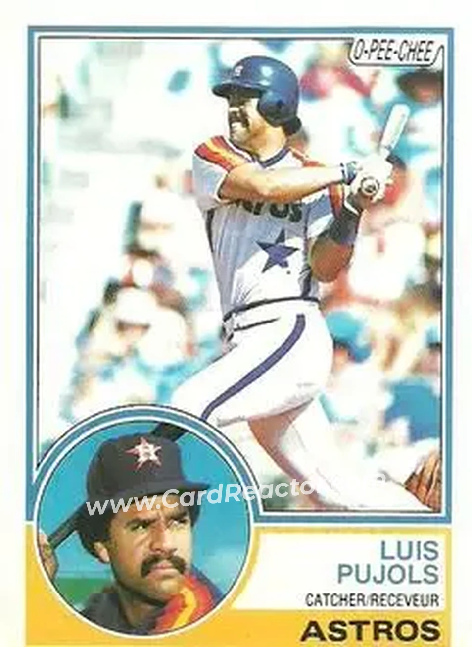 1983 O-Pee-Chee #112 - Luis Pujols - Houston Astros - Front