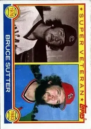 1983 Topps #151 - Bruce Sutter