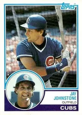 1983 Topps #152 - Jay Johnstone - Chicago Cubs