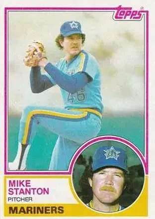 1983 Topps #159 - Mike Stanton - Seattle Mariners