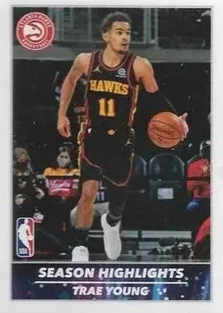 2021-22 Panini NBA Sticker & Card Collection (European Edition) #7 Trae Young