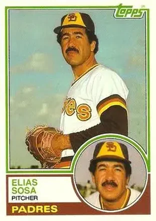 1983 Topps Traded #107T - Elias Sosa - San Diego Padres