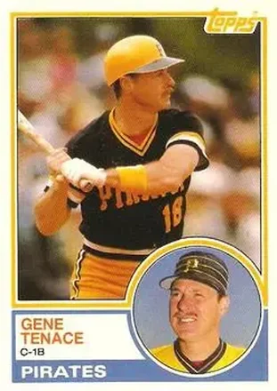 1983 Topps Traded #110T - Gene Tenace - Pittsburgh Pirates