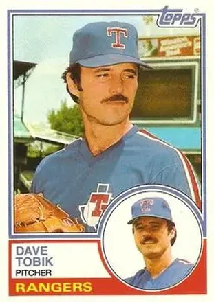 1983 Topps Traded #113T - Dave Tobik - Texas Rangers