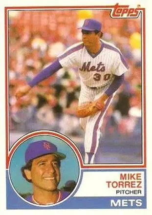 1983 Topps Traded #115T - Mike Torrez - New York Mets