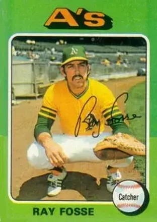 1975 Topps #486 - Ray Fosse - Oakland Athletics