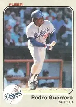 1983 Fleer feature card