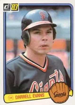 1983 Donruss #251 - Darrell Evans - San Francisco Giants