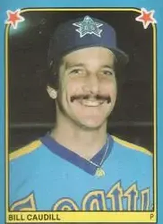 1983 Fleer Star Stickers #179 - Bill Caudill - Seattle Mariners