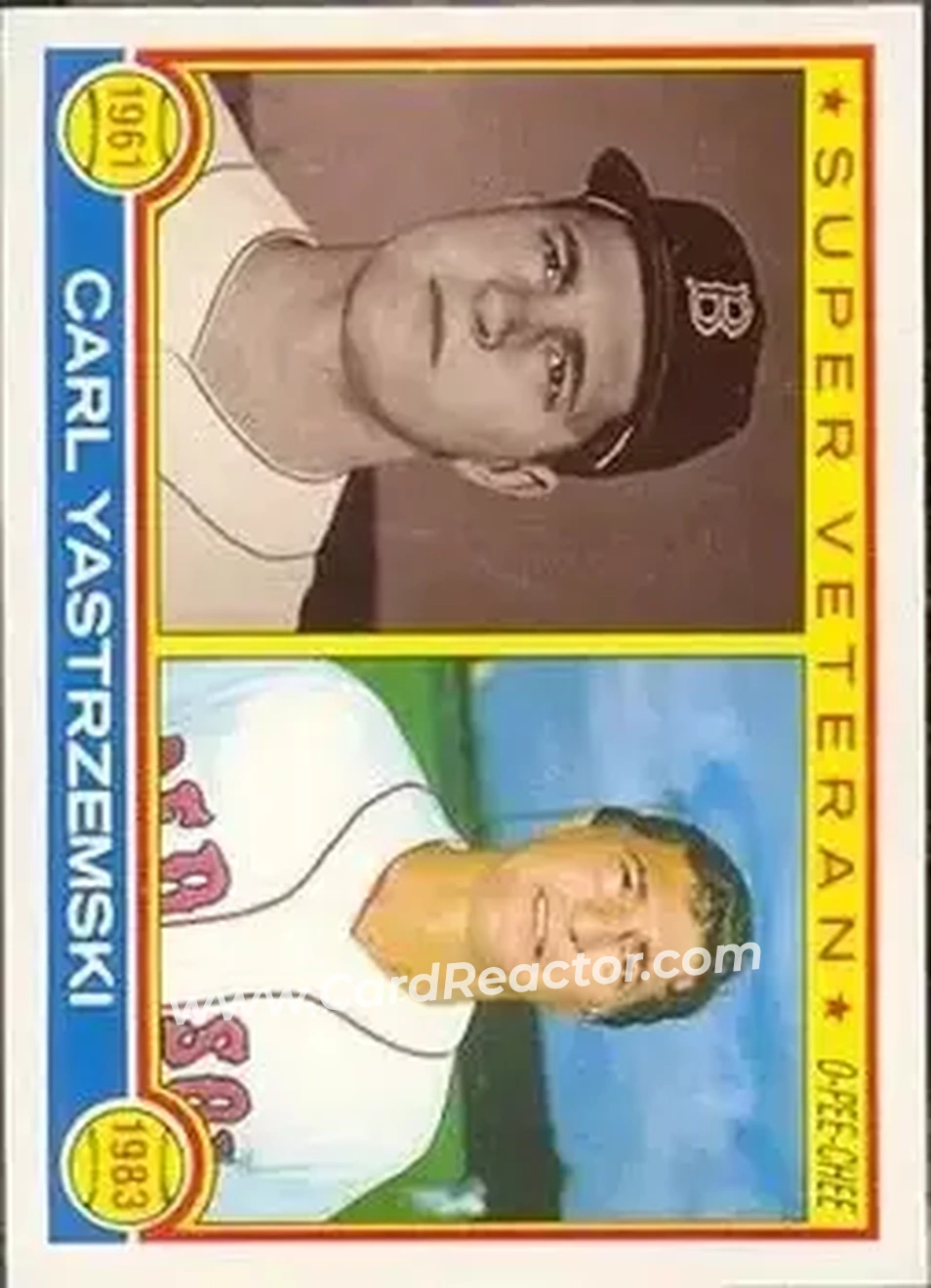 1983 O-Pee-Chee #126 - Carl Yastrzemski - Boston Red Sox - Front