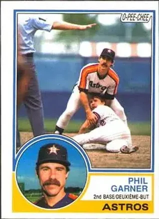 1983 O-Pee-Chee #128 - Phil Garner - Houston Astros
