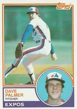 1983 Topps #164 - Dave Palmer - Montreal Expos