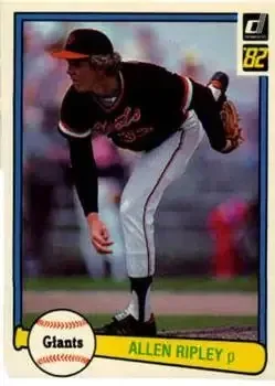 1982 Donruss feature card