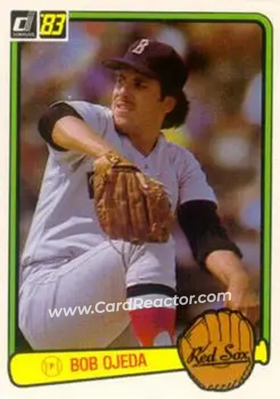 1983 Donruss #260 - Bob Ojeda - Boston Red Sox - Front