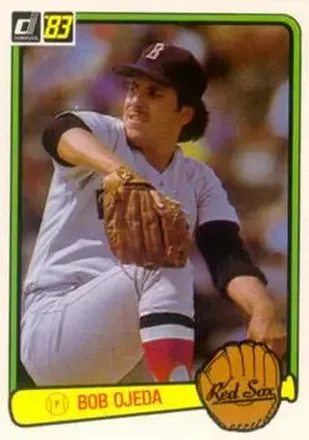 1983 Donruss #260 - Bob Ojeda - Boston Red Sox