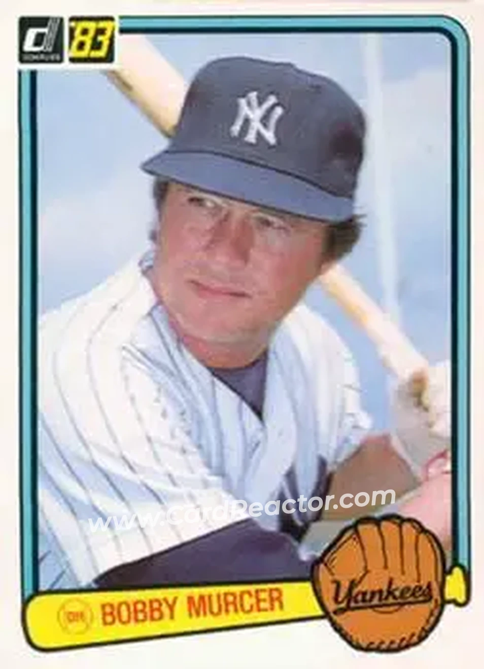 1983 Donruss #261 - Bobby Murcer - New York Yankees - Front
